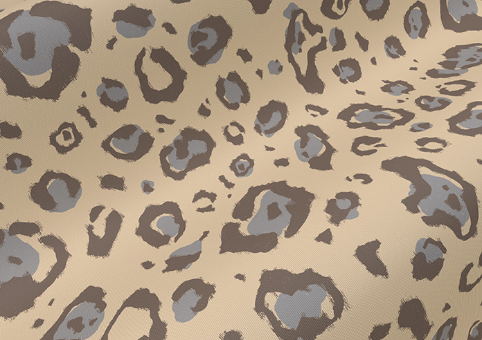 Leopard Luxe, Pale Yellow - Twist&Fit Roller Blind - Image 4